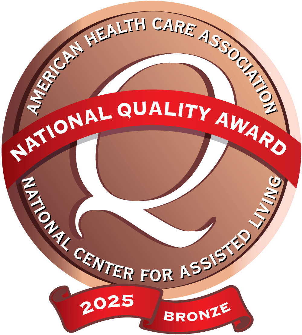 Bronze National Quality Award from American Health Care Association for outstanding care.