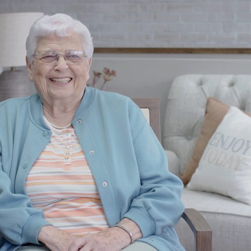 Image of Della smiling